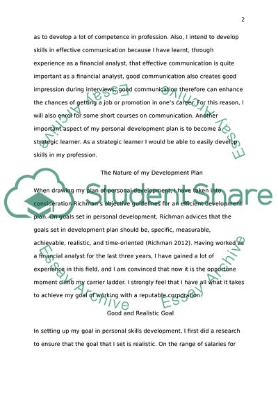 Personal Development