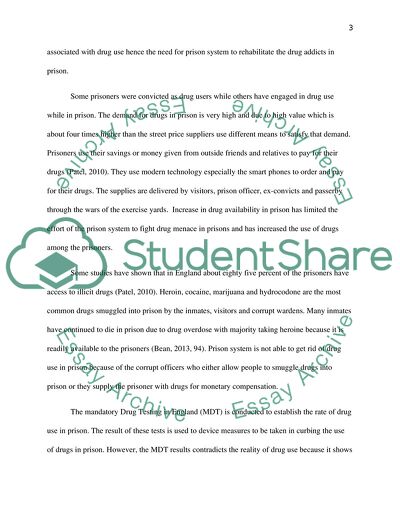 Disciplinary and Therapeutic Strategies of Prison in Dealing with Drugs