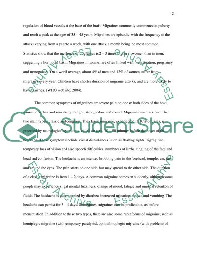 Migraine Headaches Have a Genetic Basis
