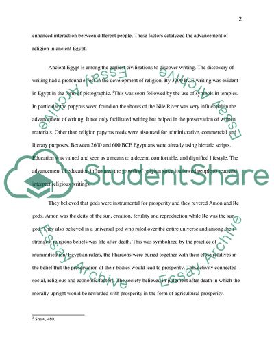 How Socioeconomic Factors Influenced Religion in Ancient Societies and Civilizations