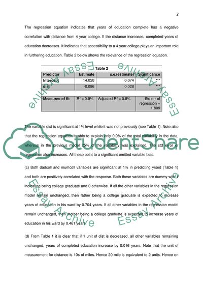 Statistical Methods in Math