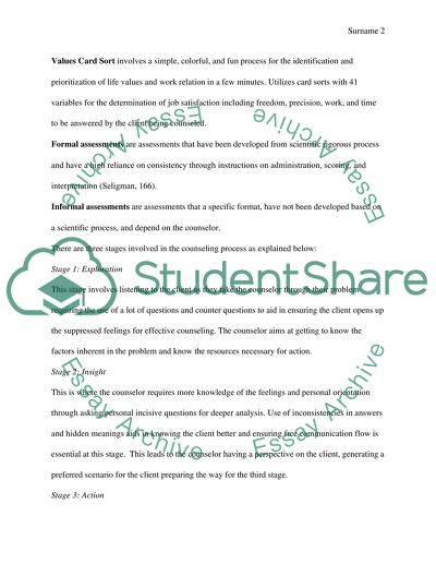 Professional Counseling