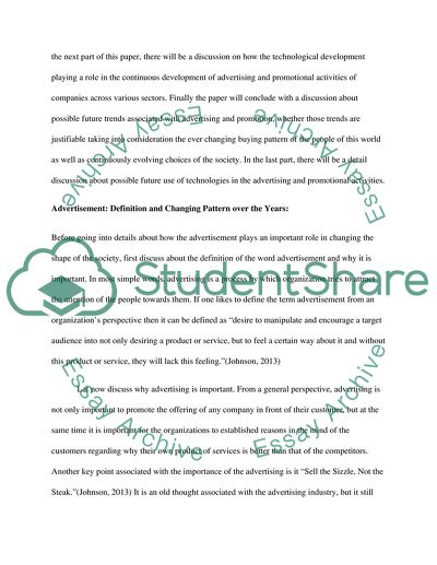 Advertising Shape Social Trends