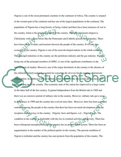 The Funding of a Call for Proposal in a Democratic Country in Africa