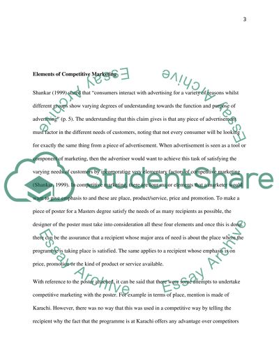 Elements of Competitive Marketing