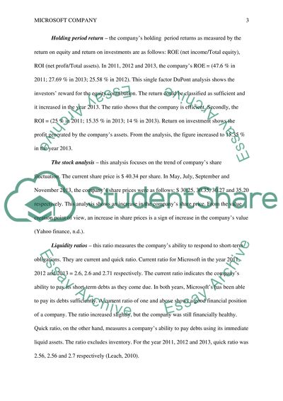 essay about microsoft company