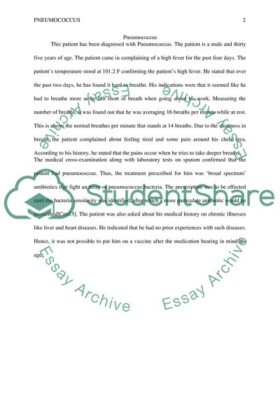 The Analysis of the Pneumococcus