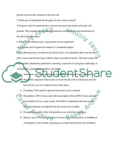 Essential Questions For Viruses