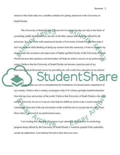 Statement of Purpose