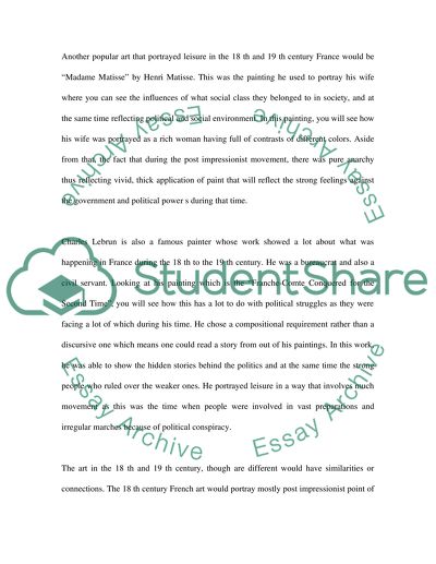 Introduction to Modern Art and Visual Culture of France