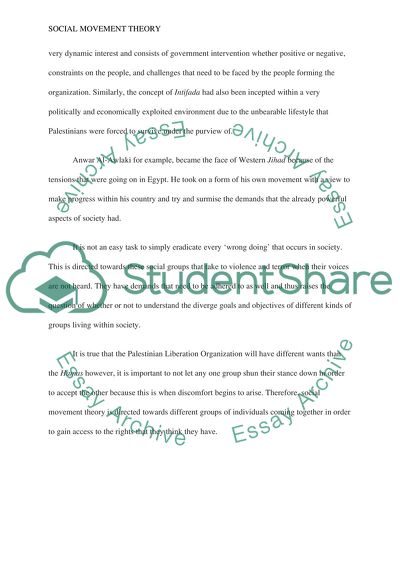 Social Movement Theory