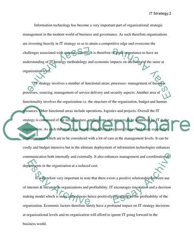 Strategy Methodology