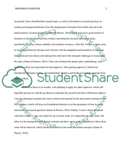 Overview where you are and where you want to be in 3-6 months