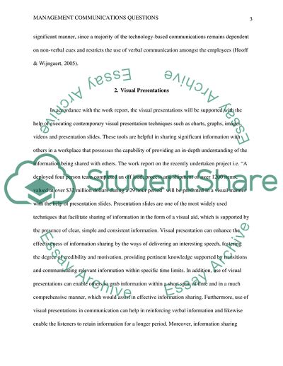 Management Communications