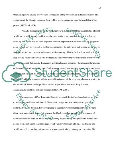 Prevalence of Anxiety Disorders in Society