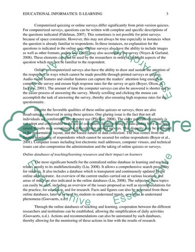 Online Technology Methods and Their Impact on Blooms Taxonomy of Learning