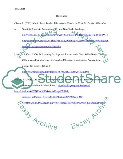 Racism and discrimination