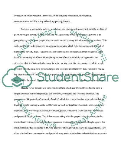 See Poverty...Be The Difference: Discover The Missing Pieces For Helping People Move Out Of Poverty