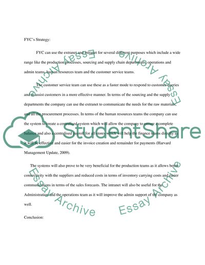 Taking FYC TO The Next Level