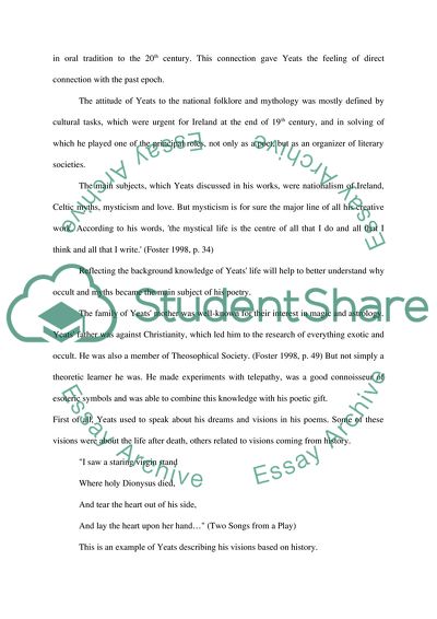 Mythology and Symbolism in Irish Literature