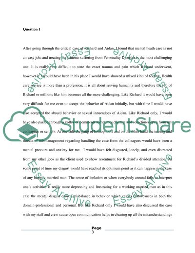 Personality disorders and eating disorders