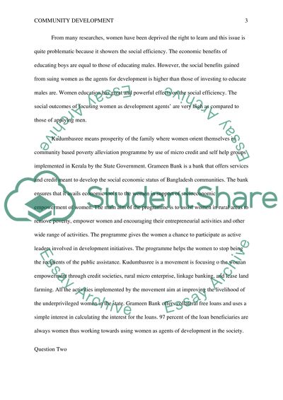 Grameen and Kudumbashree as Socio-Economic Development Models