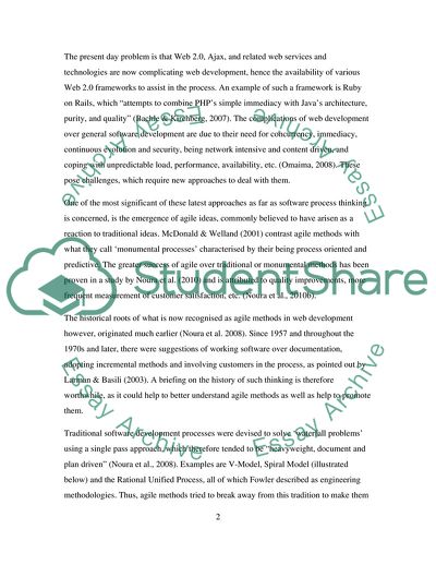 Introducing the Agile Method for Web Development in Saudi Arabia
