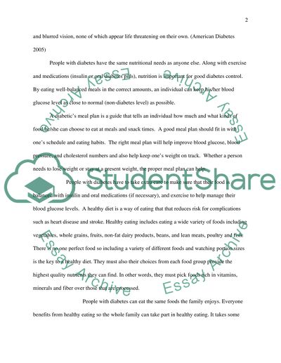 diabetes thesis topics