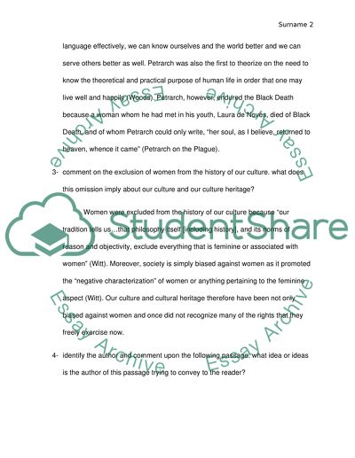 Civilization Class Homework