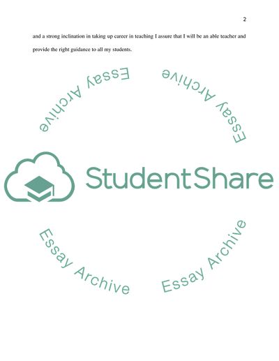 Philosophy Statement