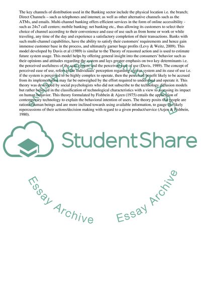 The Role of Multi-Channel Retailing within the Service Industry