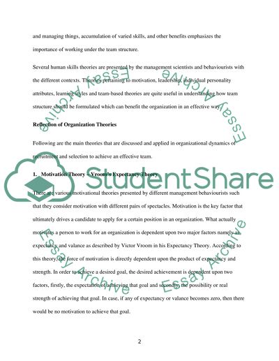 Recruiting and Selecting Staff to Achieve an Effective Team