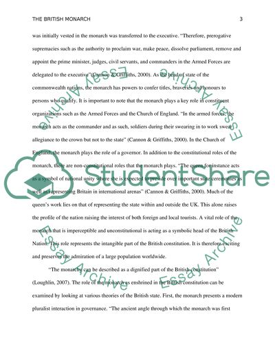 Why The British Monarchy is a Dignified Part of the Constitution