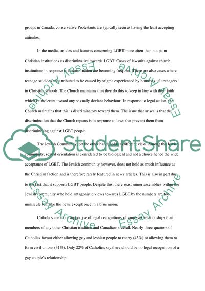 LGBT Peoples Rights in Christianity and Judaism