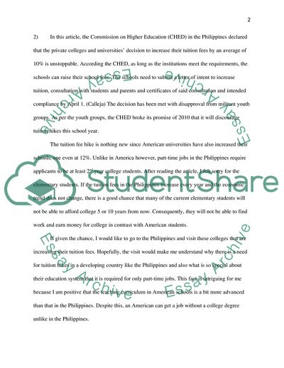 Articles in Education Issues