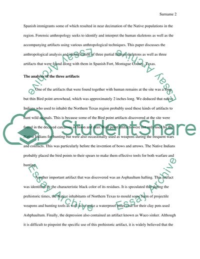 Anthropological Finding in North Texas