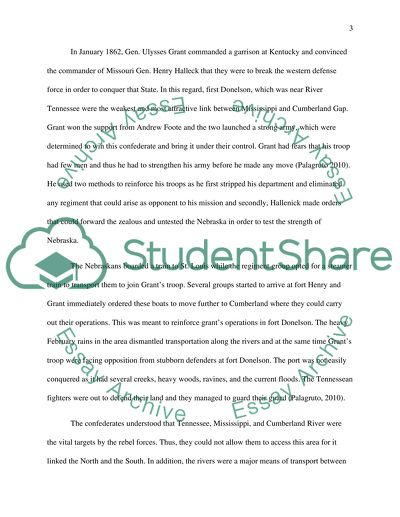 The Strategic Importance of the Battle of Fort Donelson