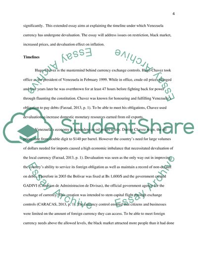 The Saga of Venezuelan Bolivar Fuerte