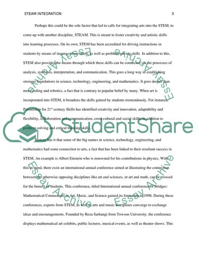 Using Art and Music to Teach Math and Science