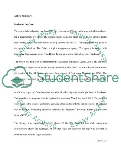 Marketing Communication