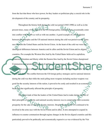 Elements of National Interest