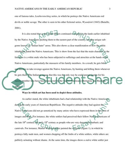 Native Americans in the Early American Republic