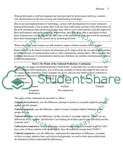 Technology in Human Resources and Personnel