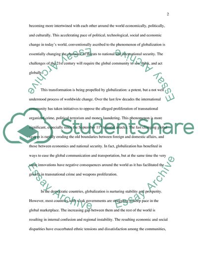 Globalization and Security