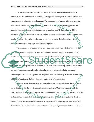 Why Do Some People Need to Stop Drinking