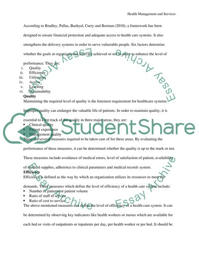 Cost benefit and economic approach related to health care services system