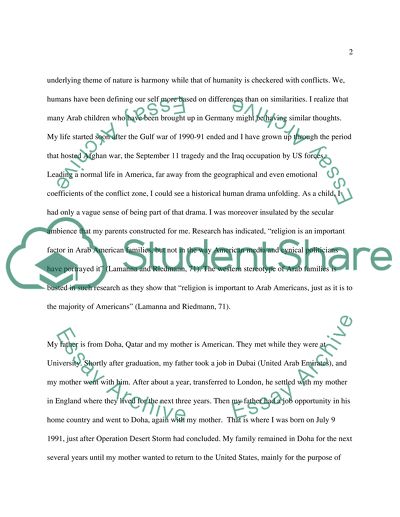 How Do Arab American Children Cope with Being Raised Biculturally in America Today