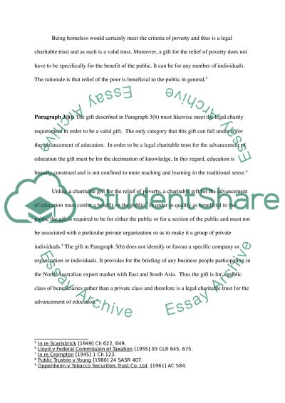 Fiona McKechnie Trust Deed Is for a Purpose