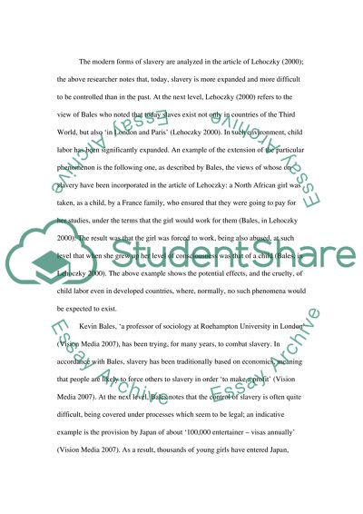 Child Labor in America