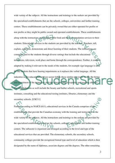 Educational Services in Prince Edward Island